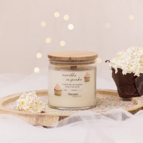 Nacomi Soy Candle - Home Fragrance -  Vanilla cupcake 500gr